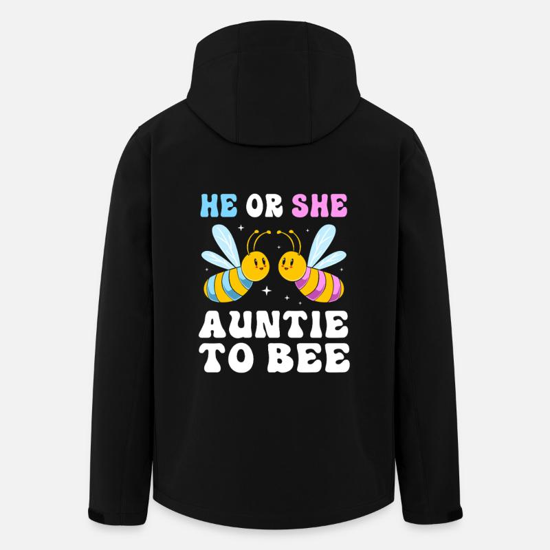 Weihnachten Gender Reveal - Recycelte Männer Softshell-Jacke von Stanley/Stella - Schwarz