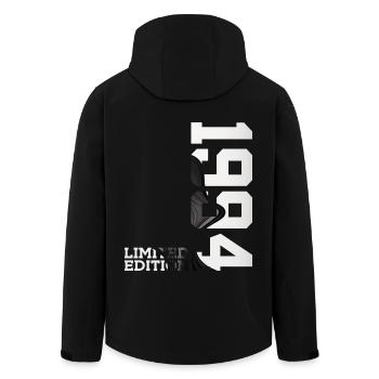 LIMITED EDITION 1994 32ND BIRTHDAY - Men’s Recycled Softshell Jacket by Stanley/Stella - black - Back - AI Model Male 185 light (185cm)