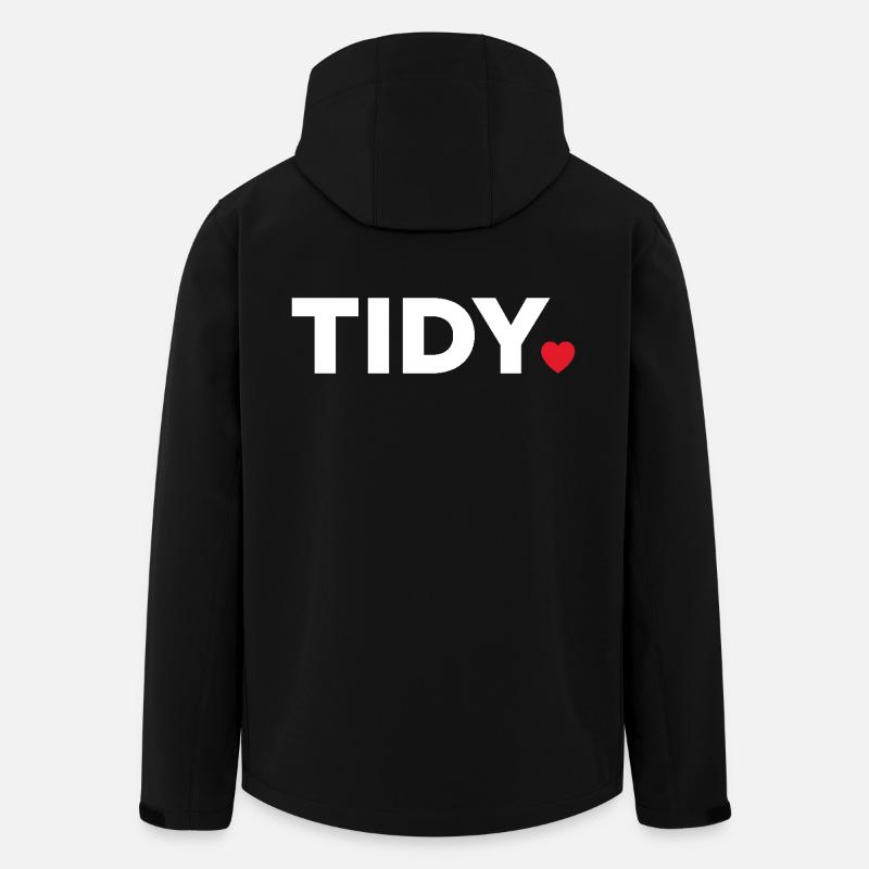 Tidy - Men’s Recycled Softshell Jacket by Stanley/Stella - black
