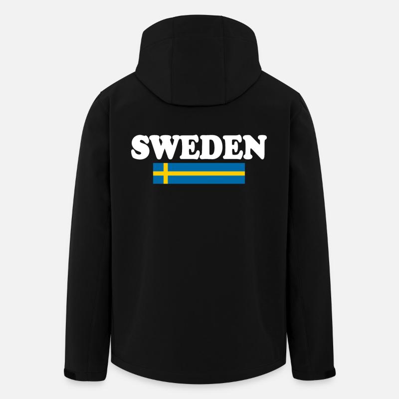 Schweden - Veste softshell homme en polyester recyclé Stanley/Stella - noir