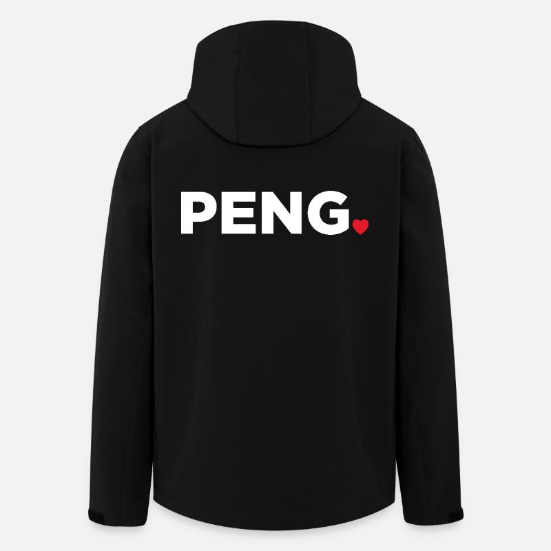 Peng - Men’s Recycled Softshell Jacket by Stanley/Stella - black