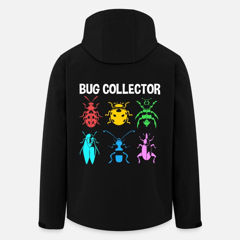 Insect - Men’s Recycled Softshell Jacket by Stanley/Stella - black