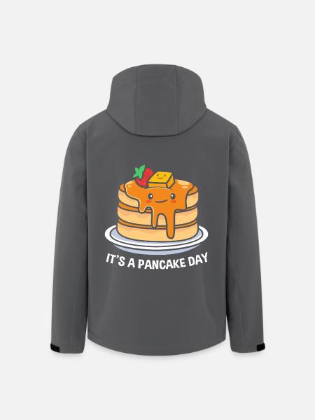 Pancake - Men’s Recycled Softshell Jacket by Stanley/Stella - black