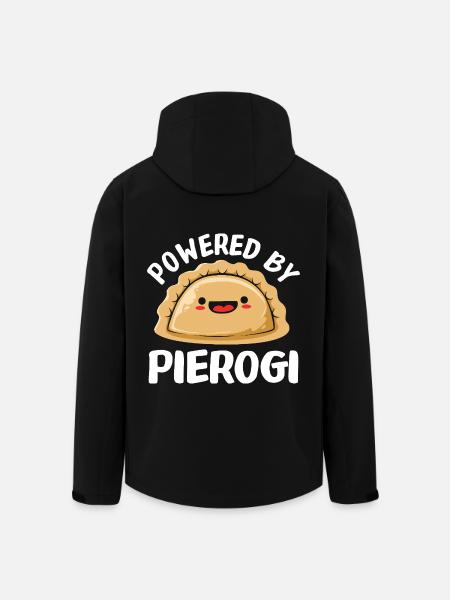 Pierogi Poland Polish - Men’s Recycled Softshell Jacket by Stanley/Stella - black