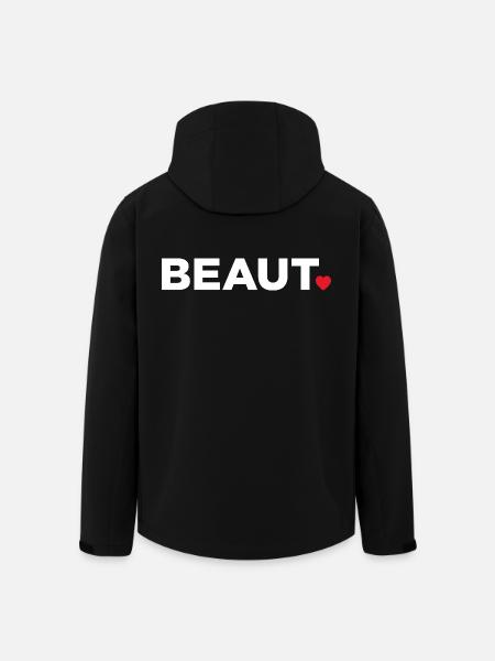 Beaut - Men’s Recycled Softshell Jacket by Stanley/Stella - black
