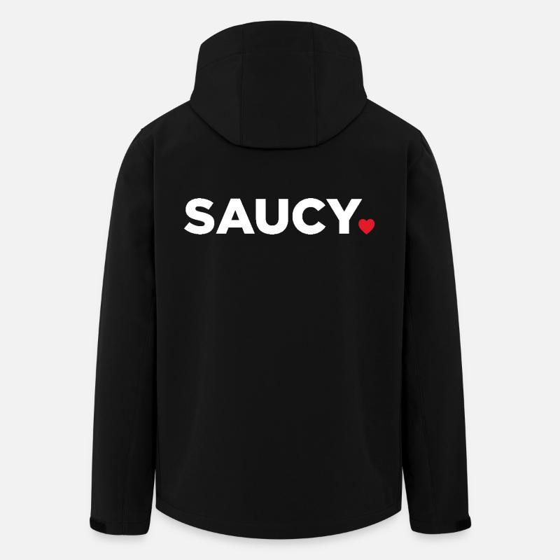 Saucy - Men’s Recycled Softshell Jacket by Stanley/Stella - black