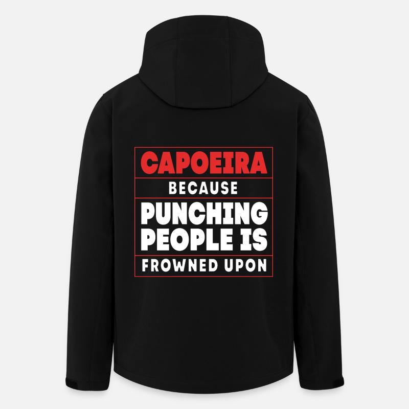 Capoeira - Men’s Recycled Softshell Jacket by Stanley/Stella - black