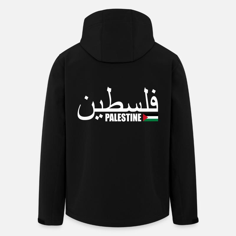 Palestina فلسطين - Men’s Recycled Softshell Jacket by Stanley/Stella - black