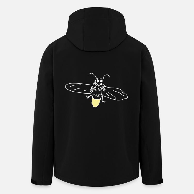 glowworm - Veste softshell homme en polyester recyclé Stanley/Stella - noir