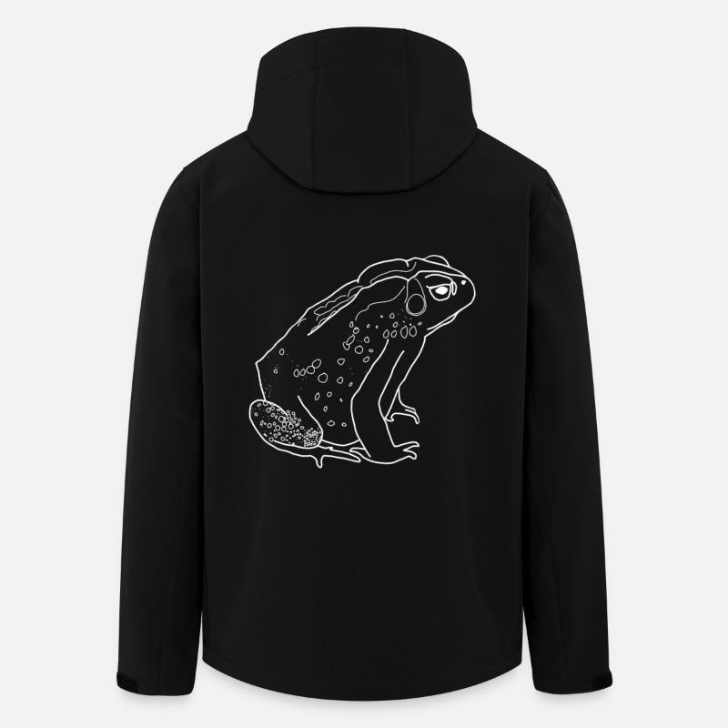 crapaud - Veste softshell homme en polyester recyclé Stanley/Stella - noir