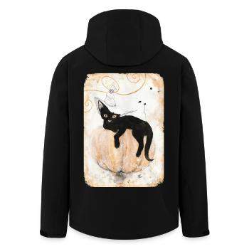 Witch hangover - Men’s Recycled Softshell Jacket by Stanley/Stella - black - Back - AI Model Male 185 light (185cm)