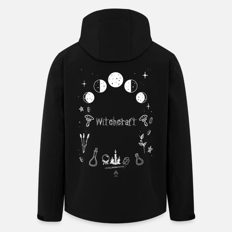 Witchcraft - Magic Tools - T-Shirt - Men’s Recycled Softshell Jacket by Stanley/Stella - black