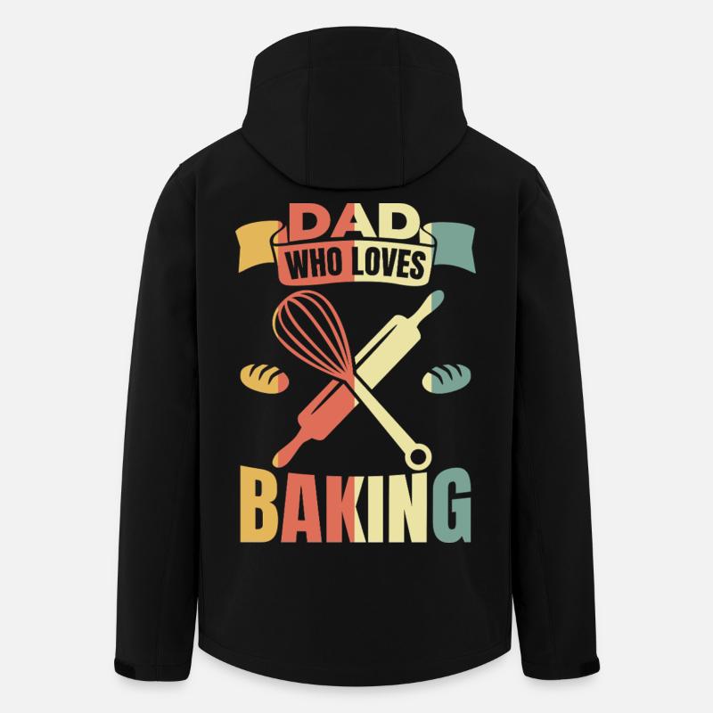 Baker Father - Men’s Recycled Softshell Jacket by Stanley/Stella - black