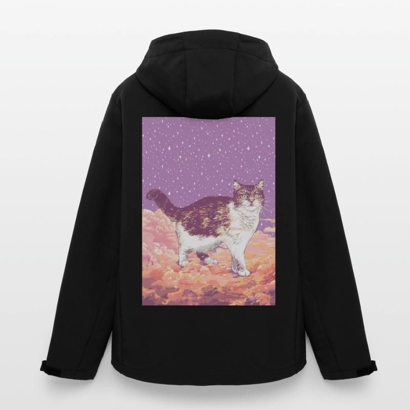 CLOUD CAT Men’s Recycled Softshell Jacket Discoverer by Stanley/Stella