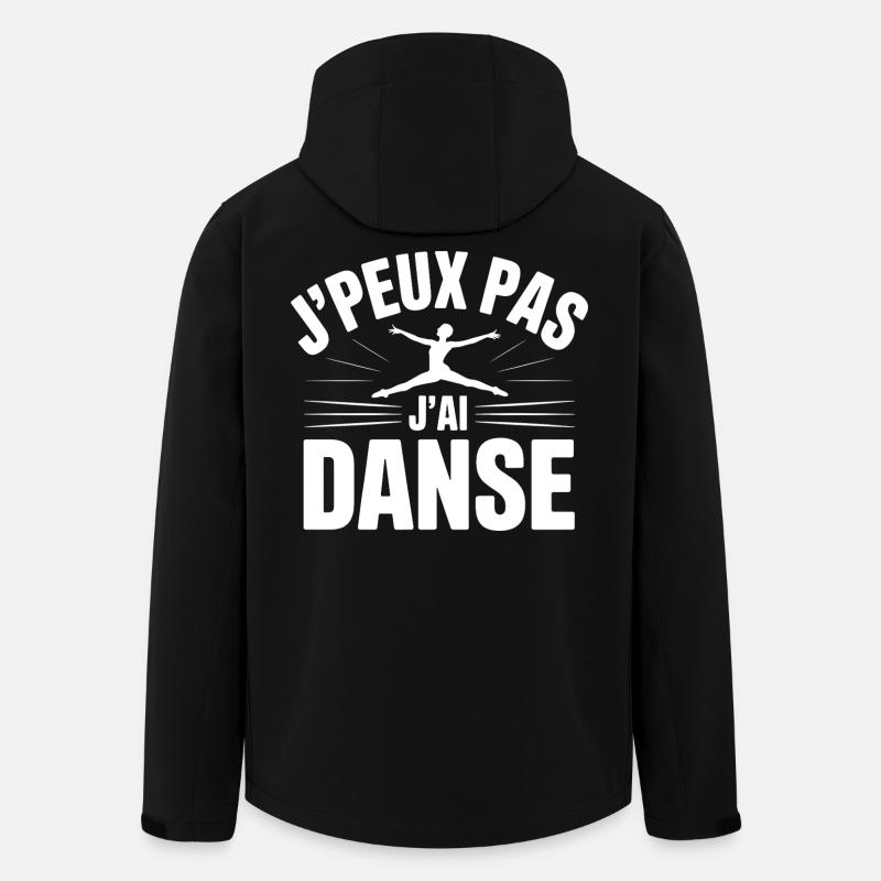 I Can't, I Have Dance - Men’s Recycled Softshell Jacket by Stanley/Stella - black