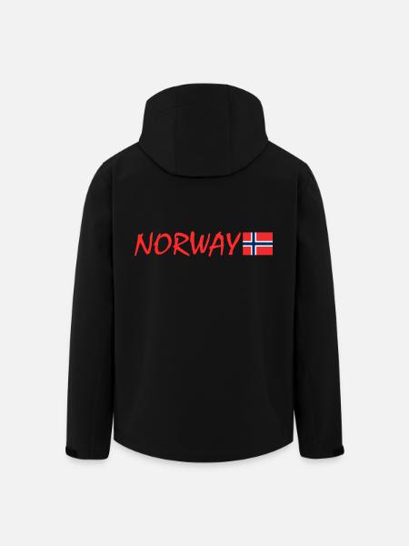 Norway - Men’s Recycled Softshell Jacket by Stanley/Stella - black