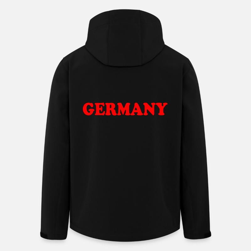 Germany - Veste softshell homme en polyester recyclé Stanley/Stella - noir