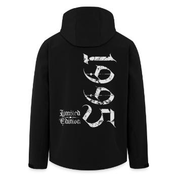 1995 Vintage Edition Limitée - Veste softshell homme en polyester recyclé Stanley/Stella - noir - Dos - AI Model Male 185 light (185cm)