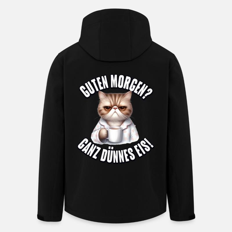 Good morning? Very thin - Men’s Recycled Softshell Jacket by Stanley/Stella - black