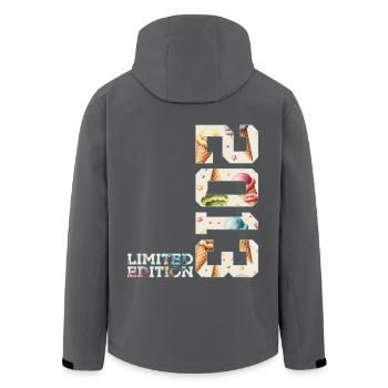 SOMMER LIMITED EDITION 2013 EIS 13. GEBURTSTAG - Men’s Recycled Softshell Jacket by Stanley/Stella - black - Back - AI Model Male 185 light (185cm)