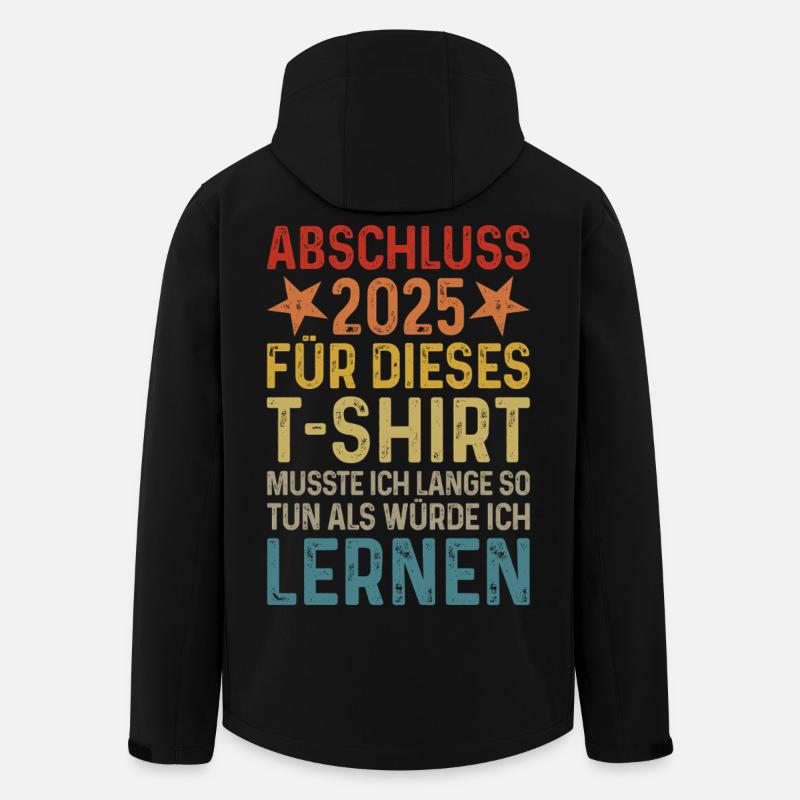 Abschluss 2025 - Recycelte Männer Softshell-Jacke von Stanley/Stella - Schwarz
