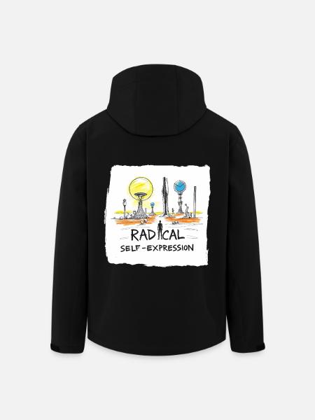 Radikale Selbstdarstellung - Recycelte Männer Softshell-Jacke von Stanley/Stella - Schwarz