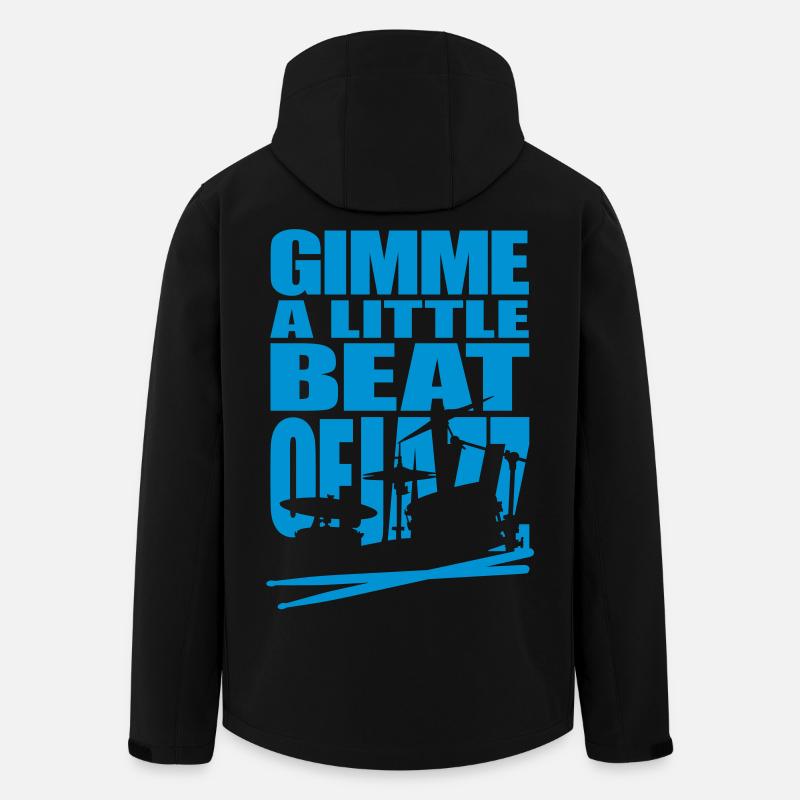 Gimme, Jazz - Recycelte Männer Softshell-Jacke von Stanley/Stella - Schwarz
