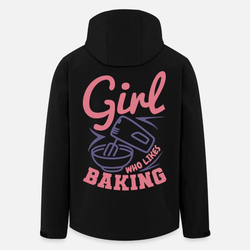 Bäckerin - Recycelte Männer Softshell-Jacke von Stanley/Stella - Schwarz