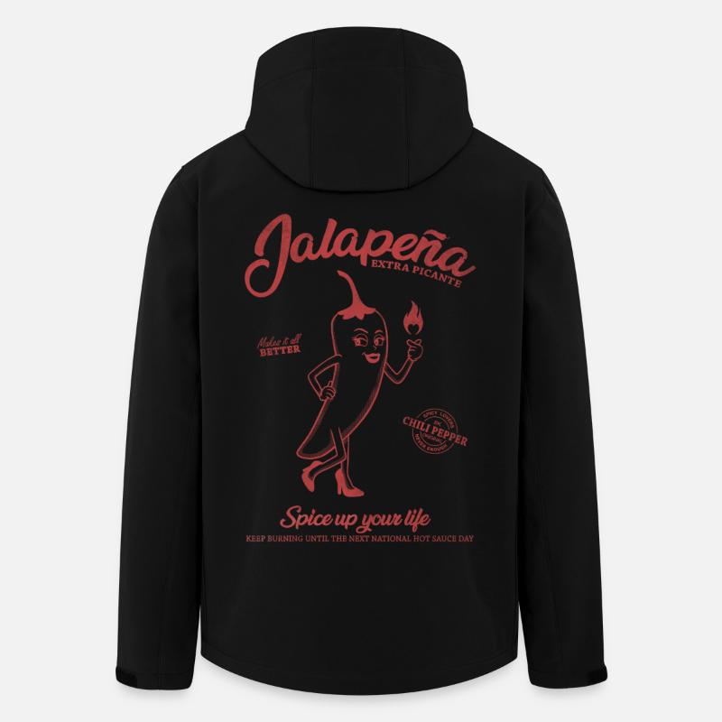 Jalapeña - Recycelte Männer Softshell-Jacke von Stanley/Stella - Schwarz