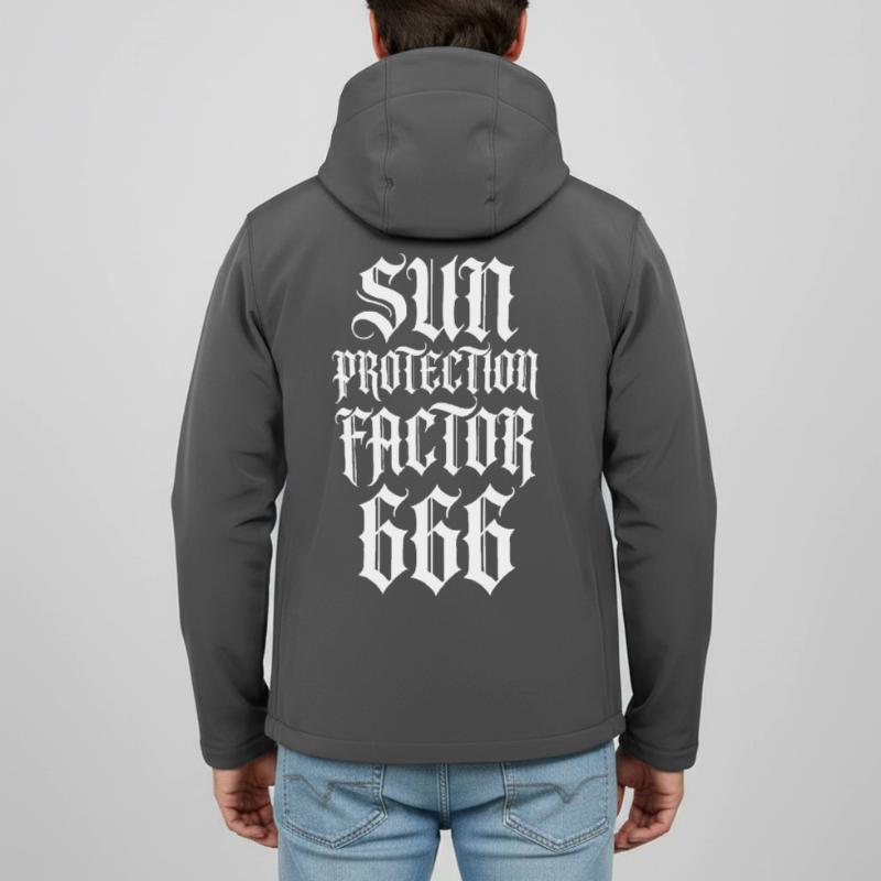 Gothic Provocation Spell Men’s Recycled Softshell Jacket Discoverer by Stanley/Stella