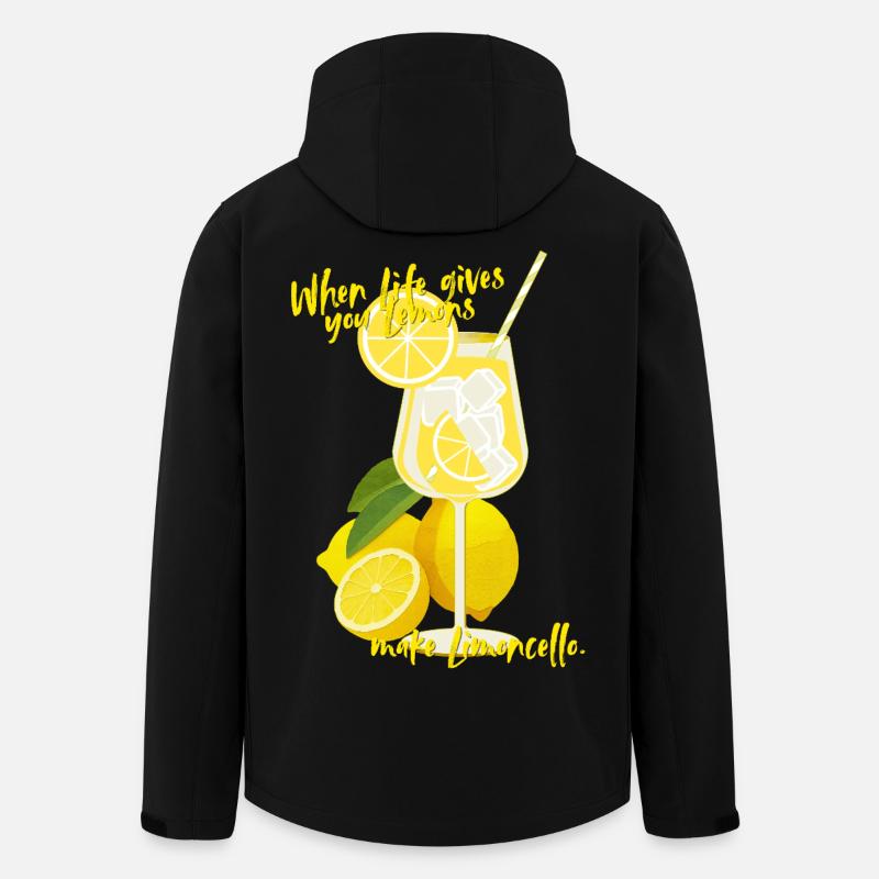 Limoncello - Men’s Recycled Softshell Jacket by Stanley/Stella - black