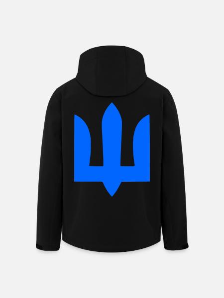 Ukraine - Men’s Recycled Softshell Jacket by Stanley/Stella - black
