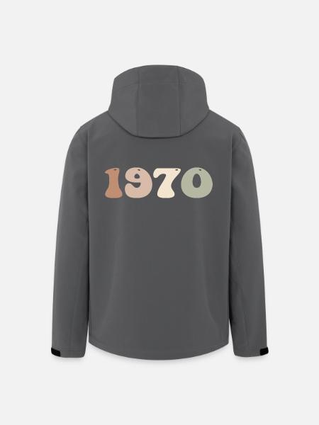 1970 - Veste softshell homme en polyester recyclé Stanley/Stella - noir