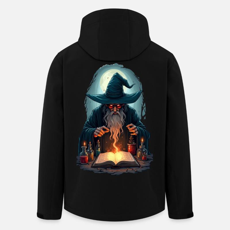 Spell Master - Men’s Recycled Softshell Jacket by Stanley/Stella - black