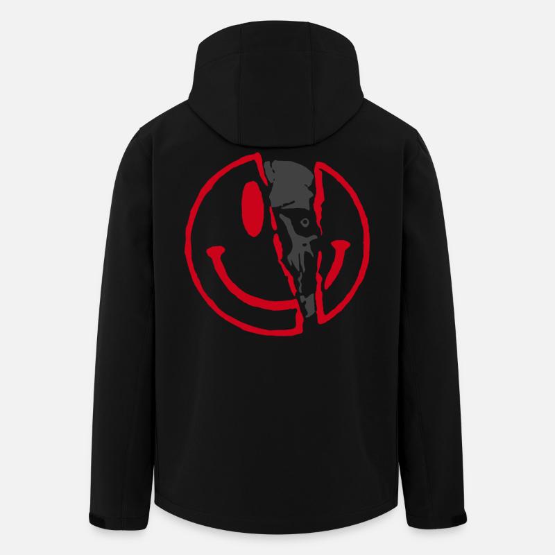 Broken smile - Men’s Recycled Softshell Jacket by Stanley/Stella - black