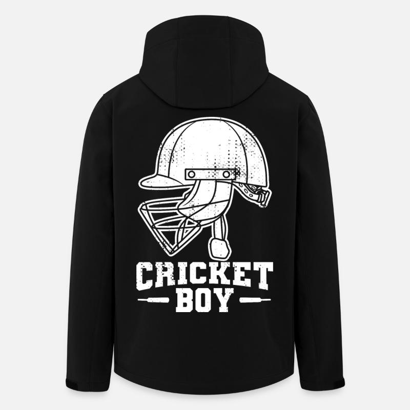 Boys Cricket - Men’s Recycled Softshell Jacket by Stanley/Stella - black