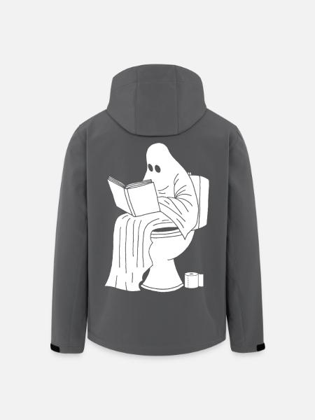 The Ghost Break - Men’s Recycled Softshell Jacket by Stanley/Stella - black