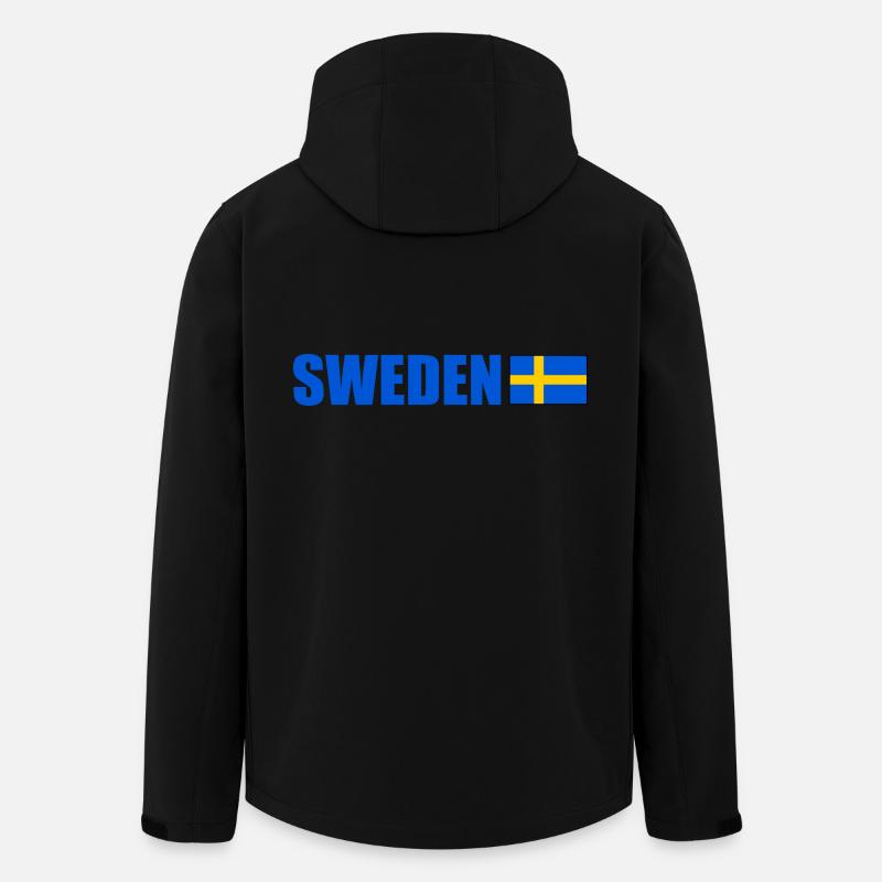 Sweden - Men’s Recycled Softshell Jacket by Stanley/Stella - black