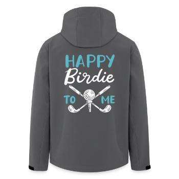 Happy Birdie To Me Golfspieler Golf Spielen Golfer - Veste softshell homme en polyester recyclé Stanley/Stella - charbon - Dos - AI Model Male 185 light (185cm)