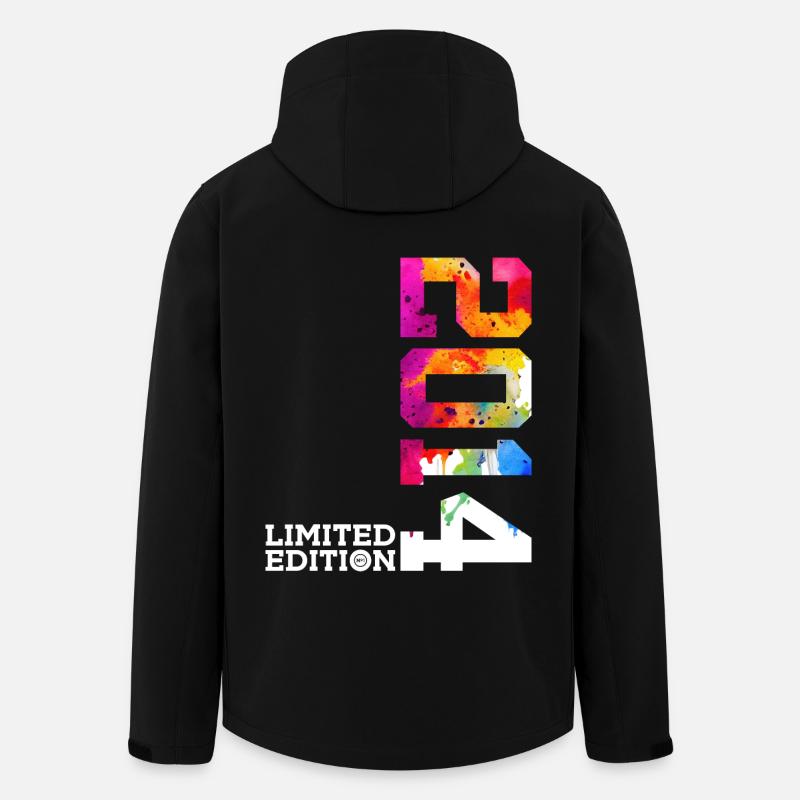 12. GEBURTSTAG LIMITED EDITION 2014 - Recycelte Männer Softshell-Jacke von Stanley/Stella - Schwarz
