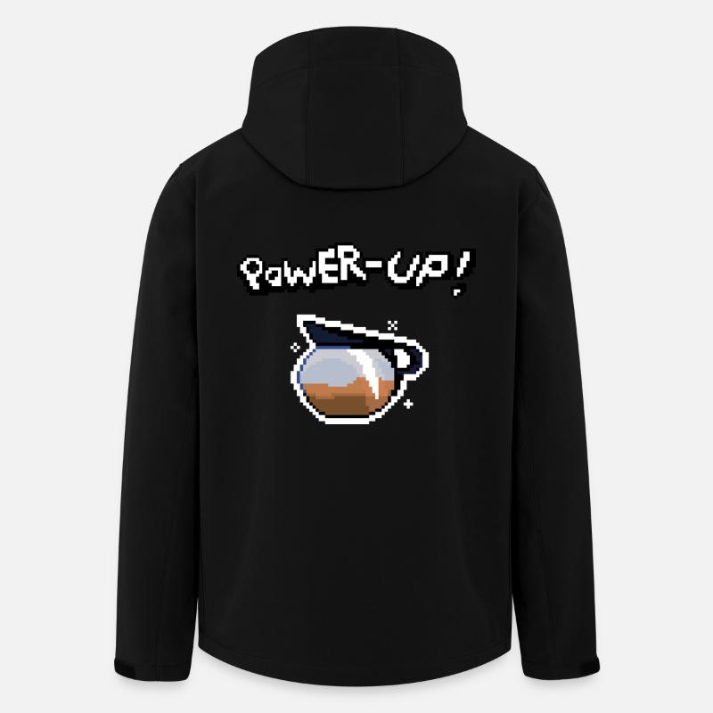 Power Up! - Men’s Recycled Softshell Jacket by Stanley/Stella - black