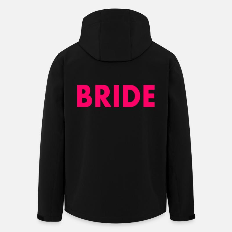 Bride - Men’s Recycled Softshell Jacket by Stanley/Stella - black