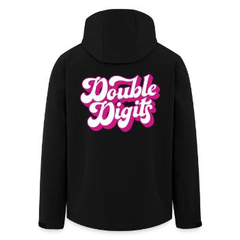 Cadeau de 10e anniversaire, 10 ans, pour garçons et filles - Veste softshell homme en polyester recyclé Stanley/Stella - noir - Dos - AI Model Male 185 light (185cm)