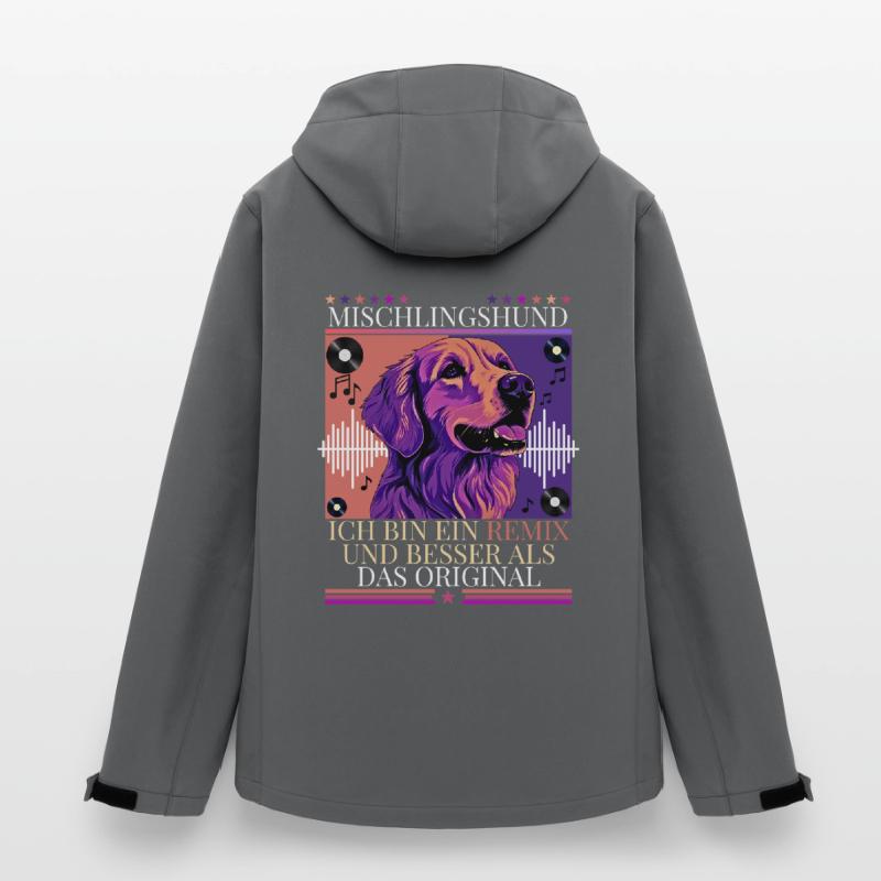 Mongrel. Remix is better than the original. Men’s Recycled Softshell Jacket Discoverer by Stanley/Stella