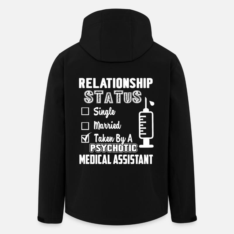Medical Assistant Relationship - Men’s Recycled Softshell Jacket by Stanley/Stella - black