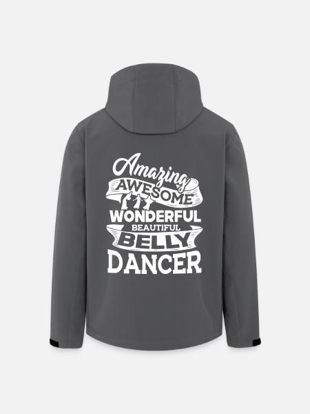 Belly Dance Amazing Belly Dancer - Men’s Recycled Softshell Jacket by Stanley/Stella - black