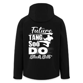 Tang Soo Do Future Tang Soo Do Black Belt - Men’s Recycled Softshell Jacket by Stanley/Stella - black - Back - AI Model Male 185 light (185cm)