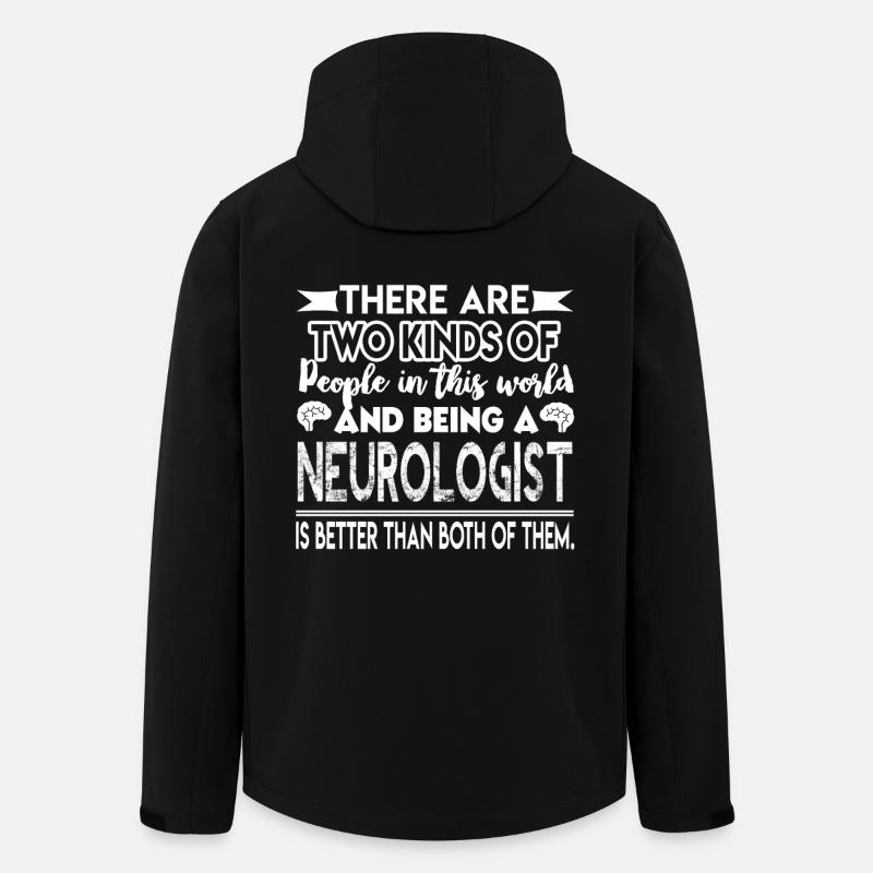 Neurologist Being A Neurologist - Men’s Recycled Softshell Jacket by Stanley/Stella - black