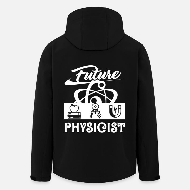 Physicist Future Physicist - Men’s Recycled Softshell Jacket by Stanley/Stella - black
