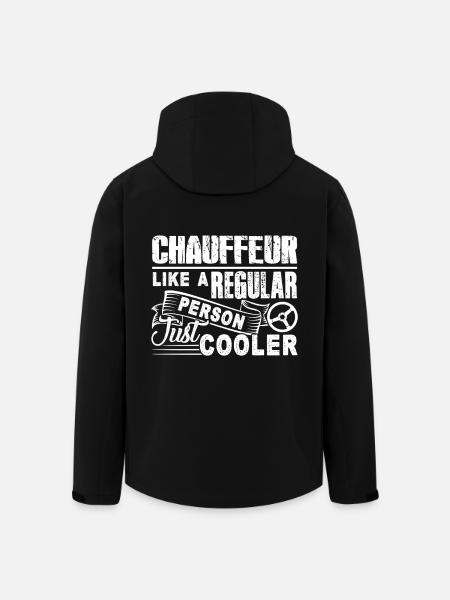 Chauffeur Chauffeur Cooler - Men’s Recycled Softshell Jacket by Stanley/Stella - black